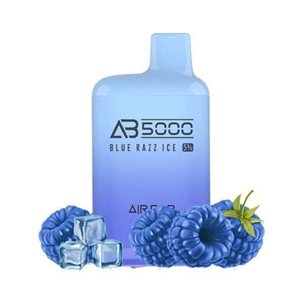Air Bar AB5000 Disposable Vape 10 Pack 10mL Best Flavor Blue Razz Ice