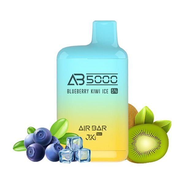 Air Bar AB5000 Disposable Vape 10 Pack 10mL Best Flavor Blueberry Kiwi Ice