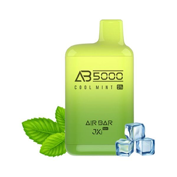 Air Bar AB5000 Disposable Vape 10 Pack 10mL Best Flavor Cool Mint