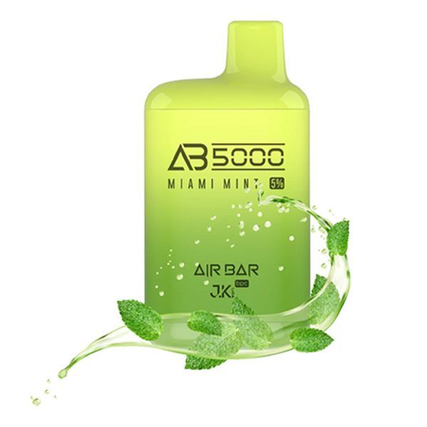Air Bar AB5000 Disposable Vape 10-Pack Best Flavor Miami Mint