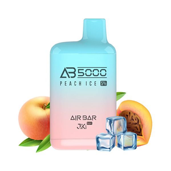 Air Bar AB5000 Disposable Vape 10 Pack 10mL Best Flavor Peach Ice