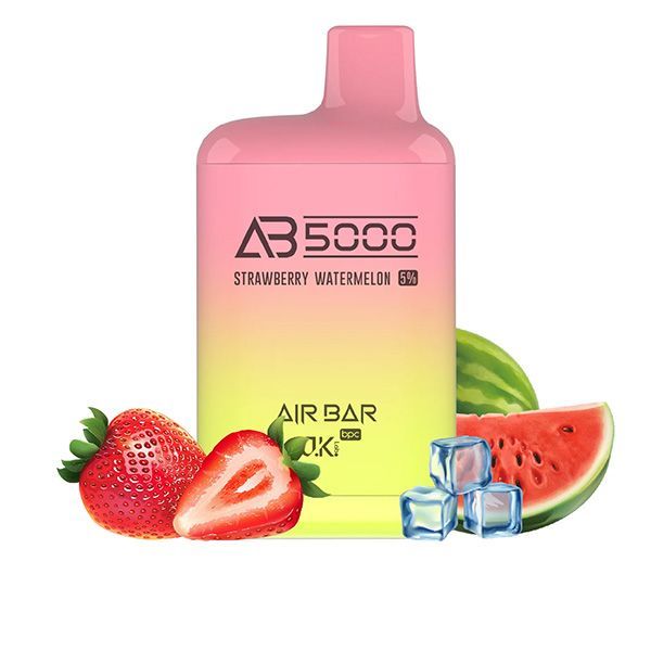 Air Bar AB5000 Disposable Vape 10-Pack Best Flavor Strawberry Watermelon