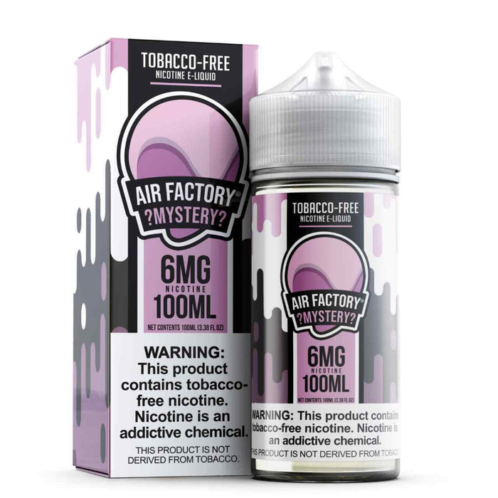 Air Factory Tobacco Free Nicotine Vape Juice  100mL Best Flavor Mystery