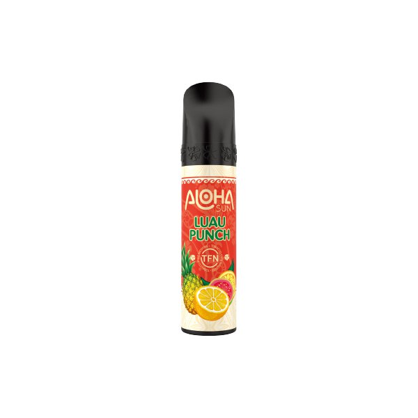 Aloha Sun TFN Disposable Vape 10 Pack 8mL Best Flavor Luau Punch