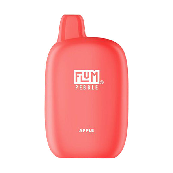 Flum Pebble 6000 Puffs Rechargeable Disposable Vape Best Flavor - Apple