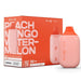 BLAZE Magna 7000 Puffs Rechargeable Vape Disposable 14mL Best Flavor Peach Mango Watermelon