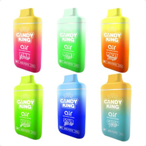 Candy King Air 6000 Puffs TFN Single Disposable Vape 11mL Best Flavors