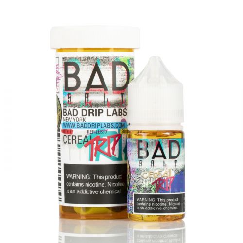 Bad Drip Labs Salts Vape Juice 30mL Best Flavor Cereal Trip