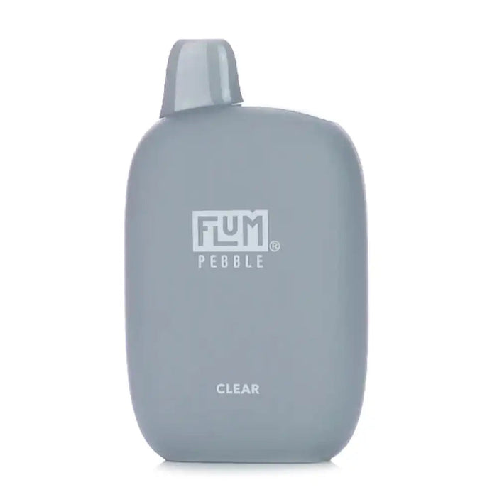 Flum Pebble 6000 Puffs Rechargeable Disposable Vape Best Flavor - Clear