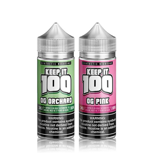 Keep It 100 TFN Vape Juice 100mL Best Flavors OG Orchard OG Pink