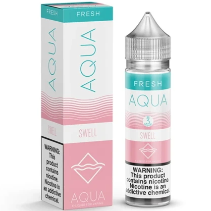 Aqua TFN Synthetic Nicotine Vape Juice 60mL Best Flavor Swell