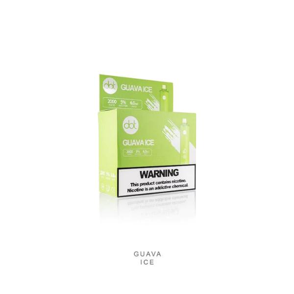 Dotmod dot 2000 Puffs Disposable 10 Pack Best Flavor Guava Ice