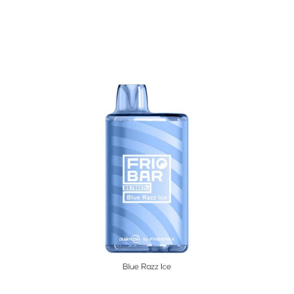 Friobar DB7000 Puffs Vape by Freemax Best Flavor Blue Razz Ice