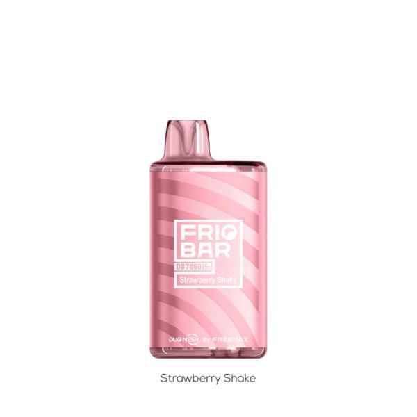 Friobar DB7000 Puffs Vape by Freemax Best Flavor Strawberry Shake