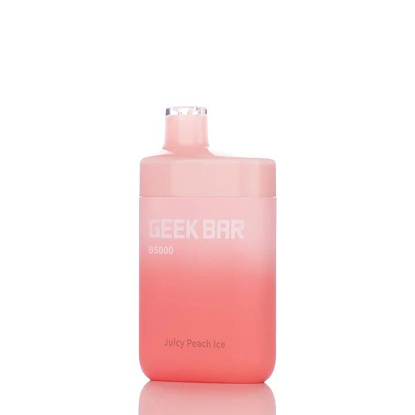Geek Bar B5000 Puffs Rechargeable Vape Disposable 14mL 10 Pack Best Flavor Juicy Peach Ice