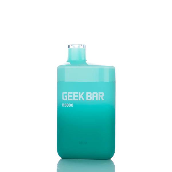 Geek Bar B5000 Puffs Rechargeable Vape Disposable 14mL 10 Pack Best Flavor Mint