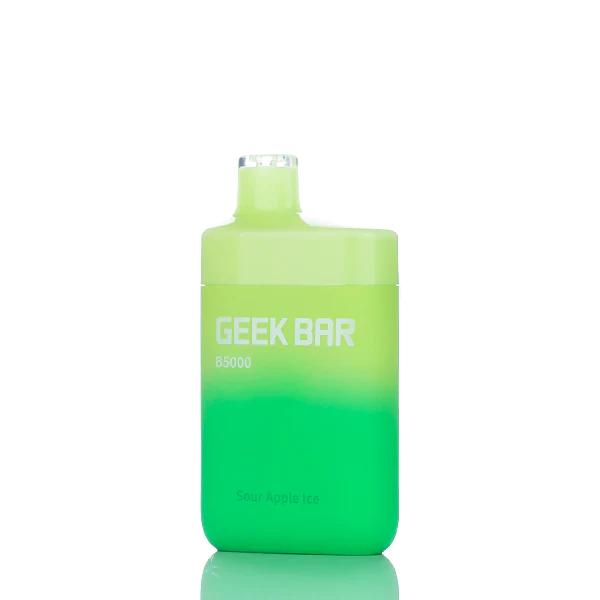 Geek Bar B5000 Puffs Rechargeable Vape Disposable 14mL 10 Pack Best Flavor Sour Apple Ice
