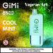 Gimi 8500 Puffs Flum Disposable Vape 14mL Best Flavor Cool Mint