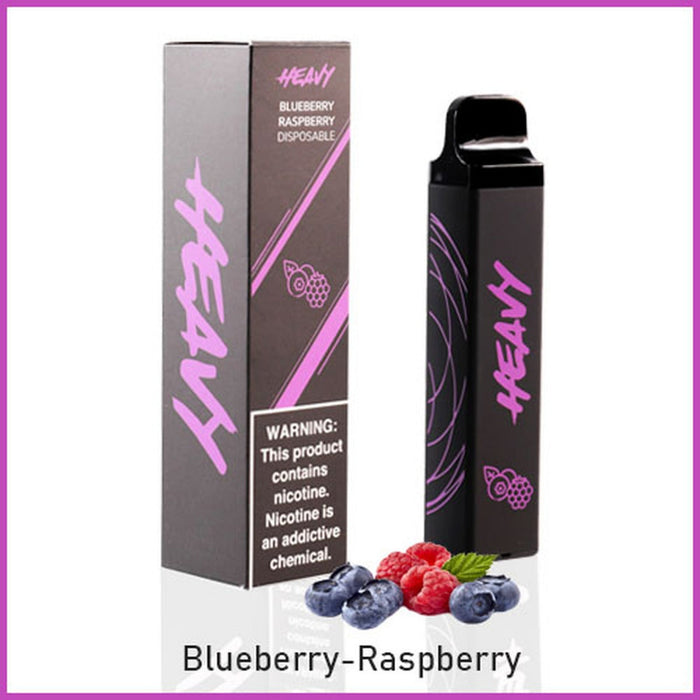 Heavy Single Disposable Vape 6mL Best Flavor Blueberry Raspberry