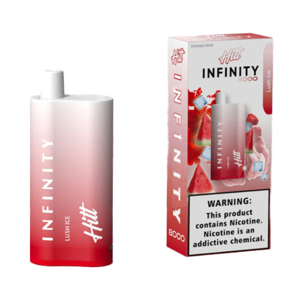 Hitt Infinity 8000 Puffs Single Disposable Vape 20mL Best Flavor Lush Ice