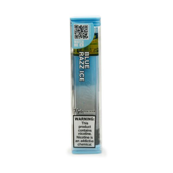 Hyde Edge RAVE Single Disposable Vape 10mL Best Flavor Blue Razz Ice