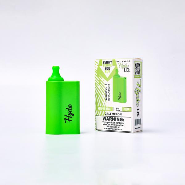 Hyde I.D. Recharge 4500 Puffs Single Disposable Vape Best Flavor Cali Melon