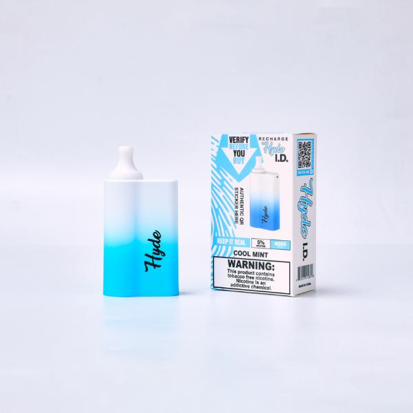 Hyde I.D. Recharge 4500 Puffs Single Disposable Vape Best Flavor Cool Mint