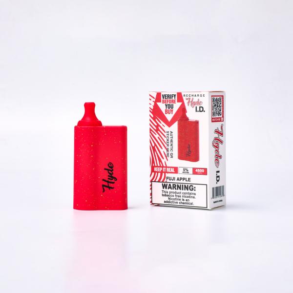 Hyde I.D. Recharge 4500 Puffs Single Disposable Vape Best Flavor Fuji Apple