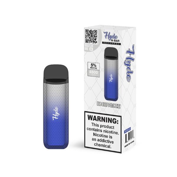 Hyde N-Bar Recharge Single Disposable Vape 13mL Best Flavor Energize