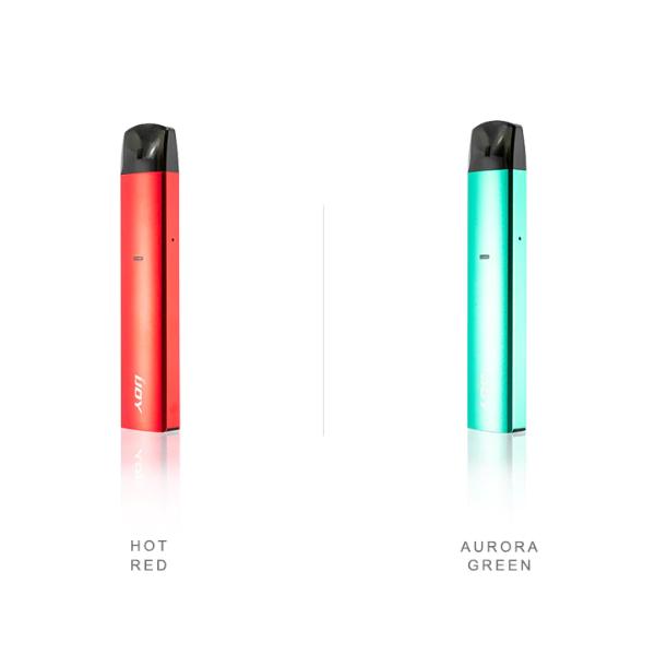 iJoy Luna 2 Pod System Kit Best Colors Hot Red Aurora Green