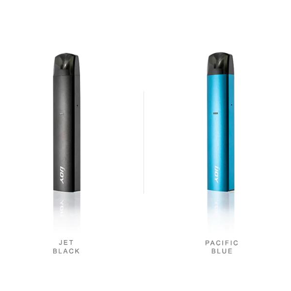 iJoy Luna 2 Pod System Kit Best Colors Jet Black Pacific Blue
