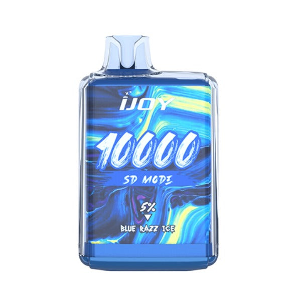 iJoy Bar SD10000 Disposable Vape 20mL Best Flavor Blue Razz Ice