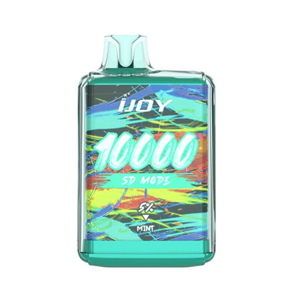 iJoy Bar SD10000 Disposable Vape 20mL Best Flavor Mint