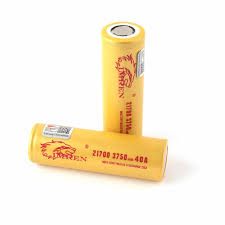 Imren 3750mAh Gold 21700 40A Battery 2 Pack  Best