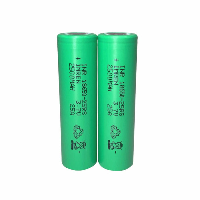 Imren 2500mAh Green 18650 25A Battery 2-Pack Imren 2500mAh Green 18650 25A Battery 2-Pack Best