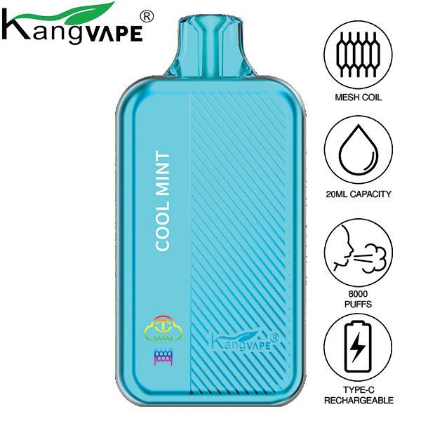 Kangvape TC8000 Disposable Vape Best Flavor Cool Mint
