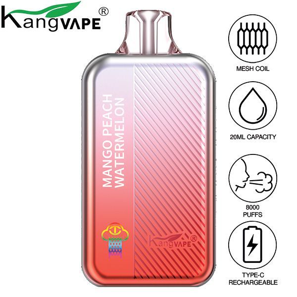 Kangvape TC8000 Disposable Vape Best Flavor Mango Peach Watermelon