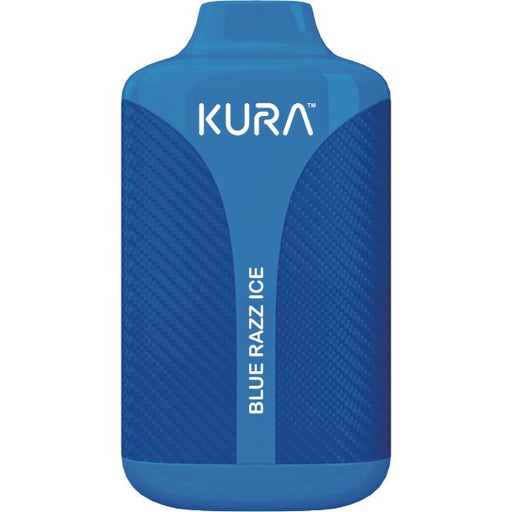 KURA 6000 Puffs Disposable Vape 12mL Best Flavor Blue Razz Ice