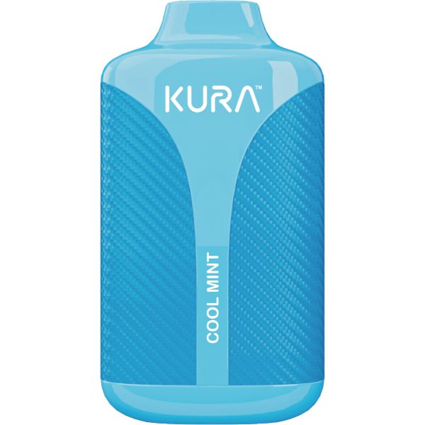 KURA 6000 Puffs Disposable Vape 12mL Best Flavor Cool Mint