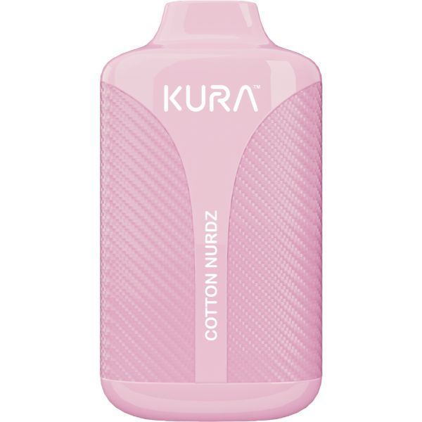 KURA 6000 Puffs Disposable Vape 12mL Best Flavor Cotton Nurdz