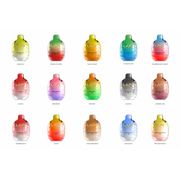 LAFI Jewels 6500 Puffs Rechargeable Vape Disposable 13mL 10 Pack Best Flavors