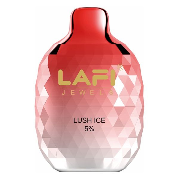 LAFI Jewels 6500 Puffs Rechargeable Vape Disposable 13mL 10 Pack Best Flavor Lush Ice