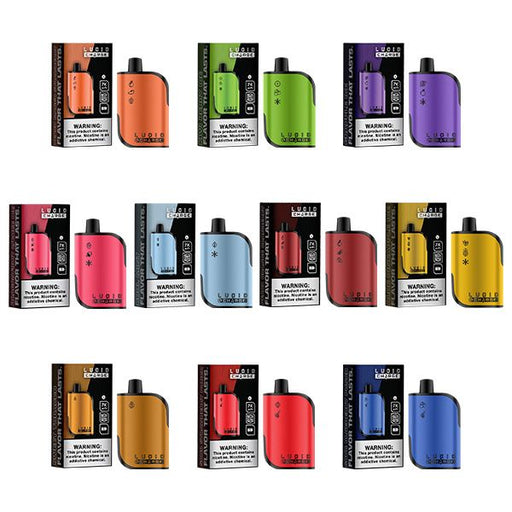 Lucid Charge 7000 Puffs Disposable Vape 14mL Best Flavors