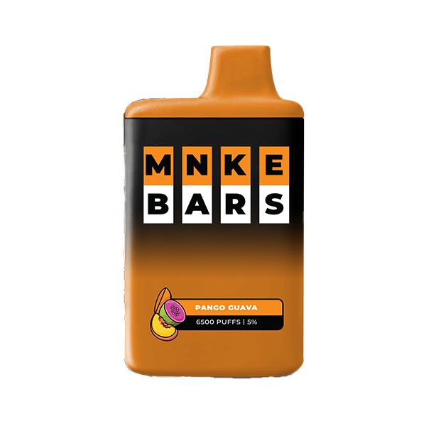 MNKE Bars 6500 Puffs Disposable Vape 16mL Best Flavor Pango Guava