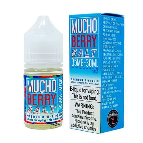 Mucho Salts E-Liquid 30mL Best Flavor Berry