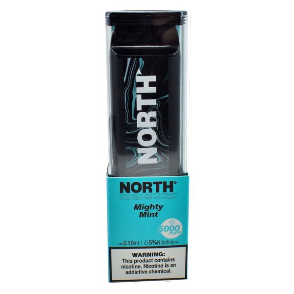 North 5000 Puffs 10mL Disposable Vape 10mL Best Flavor Mighty Mint