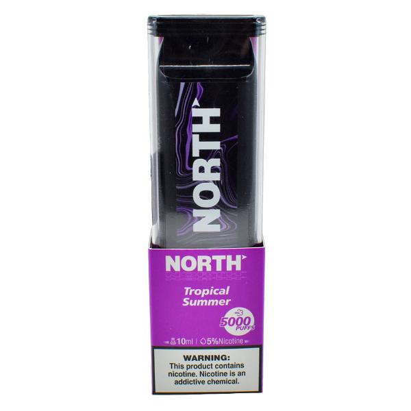 North 5000 Puffs 10mL Disposable Vape 10mL Best Flavor Tropical Summer