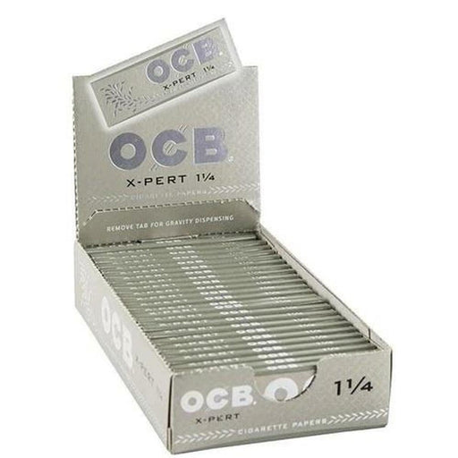OCB X-Pert Rolling Papers 1 1/4 50 Count Display of 24 Wholesale