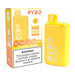 Pyro Disposable 6000 Puffs Disposable Vape 13mL Best Flavor Pineapple Orange