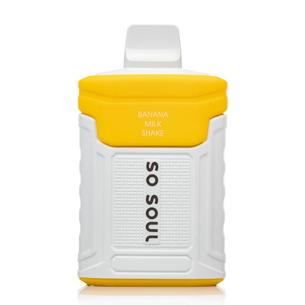 So Soul Y6000 6000 Puffs Disposable Vape 14mL 10 Pack Best Flavor Banana Milk Shake